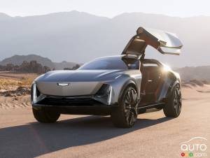 Cadillac Presents Elevated Velocity Electric SUV Concept