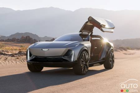 Cadillac Presents Elevated Velocity Electric SUV Concept