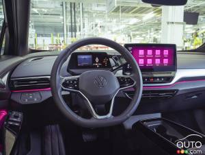 Volkswagen serait poursuivi pour les touches tactiles de son ID. 4