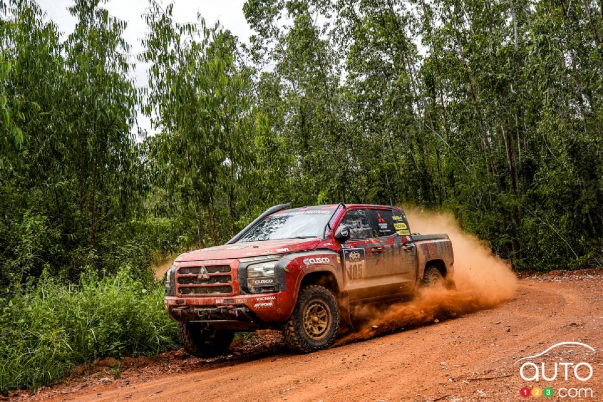 Mitsubishi Ralliart Wins 2025 Asia Cross Country Rally with Triton
