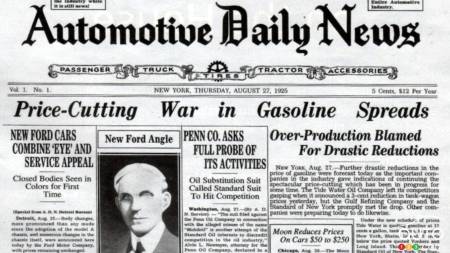 Le magazine Automotive News fête ses 100 ans