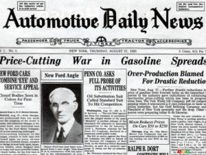Automotive News Magazine Celebrates 100th Anniversary