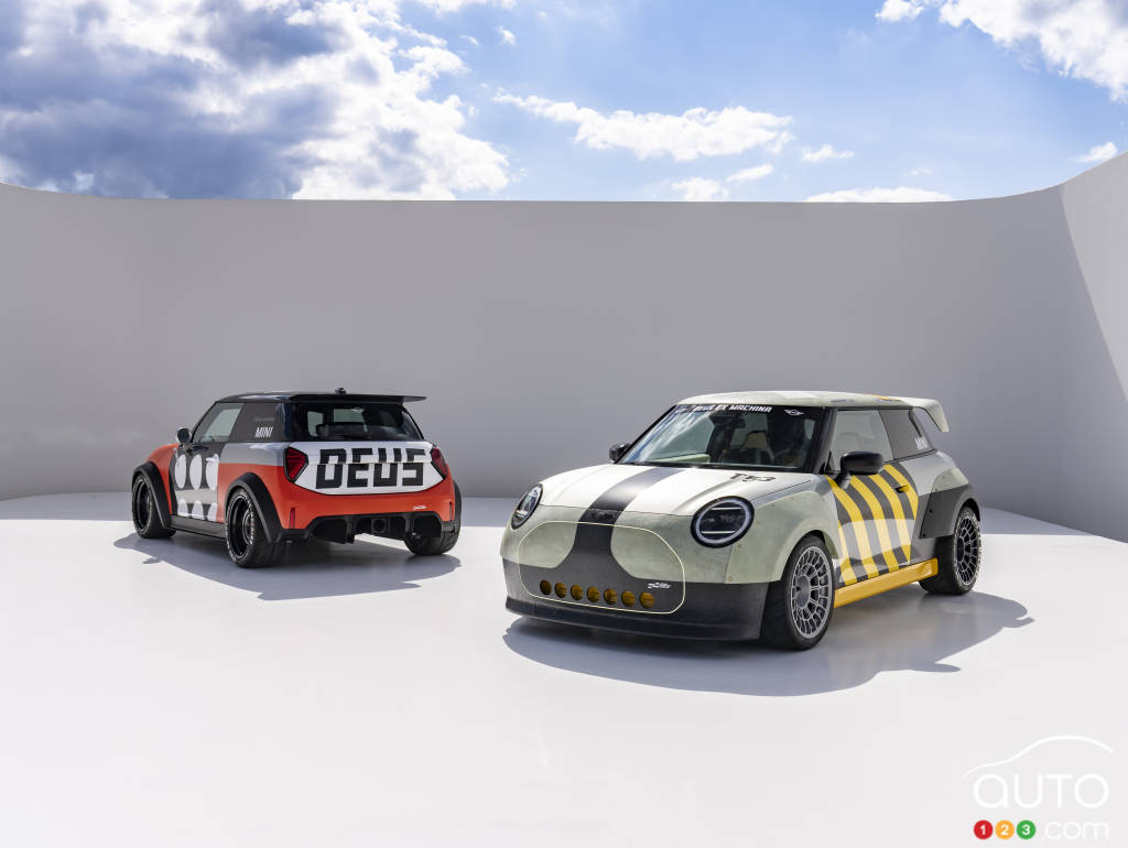 Mini's new concepts, The Skeg and The Machina