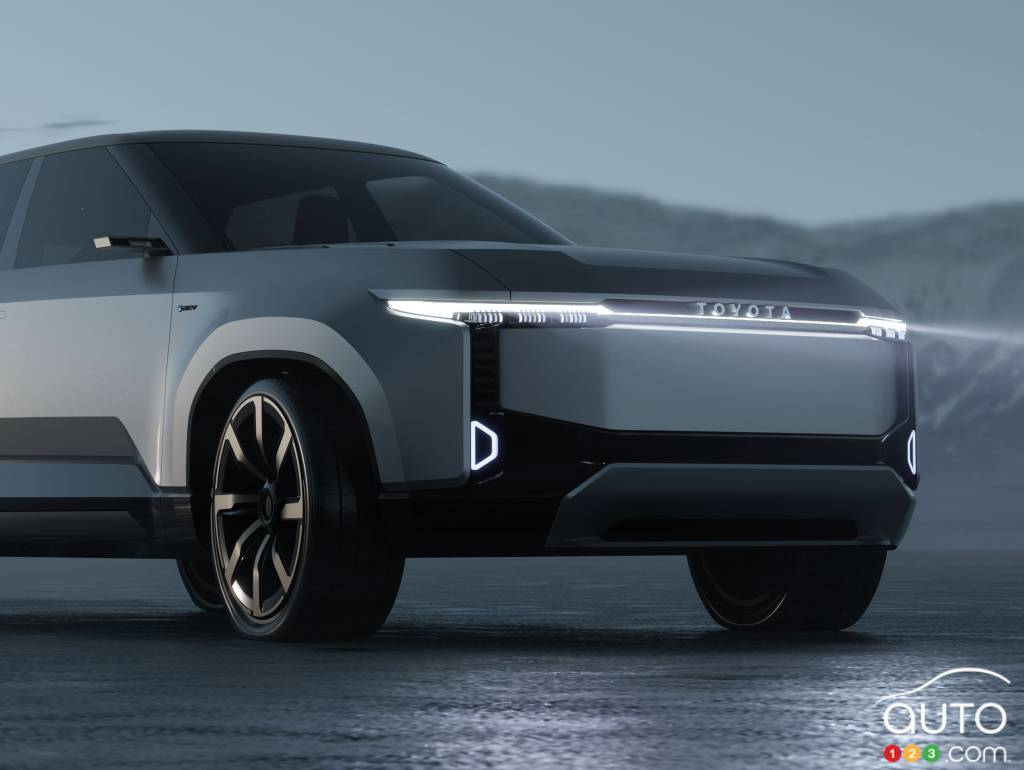 The Toyota Land Cruiser SE concept, 2023