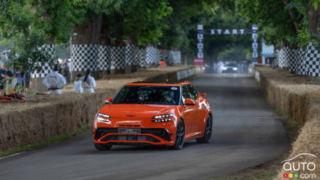 Genesis is preparing an EV with over 1,000 horsepower with the GV60 Magma.