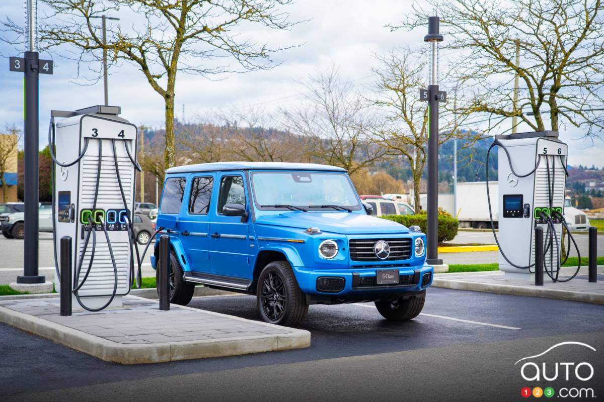 Mercedes-Benz lance son réseau de recharge rapide au Canada avec 8 bornes à Vancouver