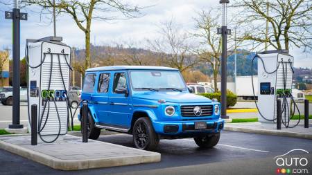 Mercedes-Benz lance son réseau de recharge rapide au Canada avec 8 bornes à Vancouver
