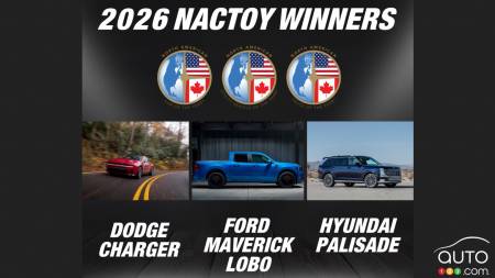 Les gagnants des prix NACTOY 2026 dévoilés au Salon de l'auto de Détroit