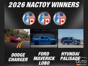 Les gagnants des prix NACTOY 2026 dévoilés au Salon de l'auto de Détroit