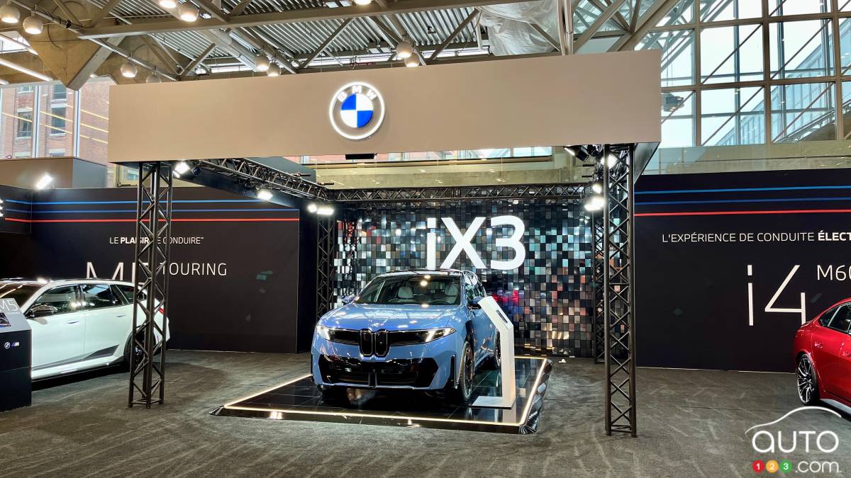 Montréal 2026 : BMW est de retour au salon de l’auto et présente l’iX3