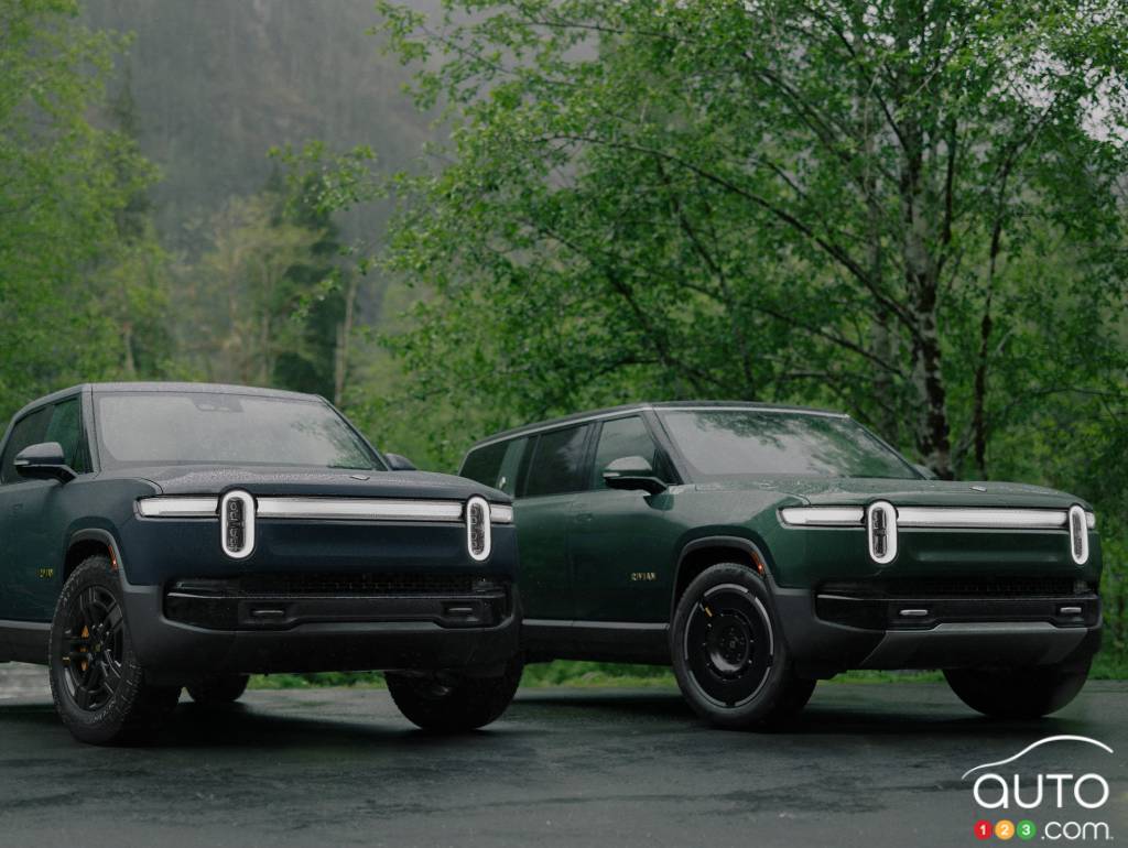 Les R1T et R1S de Rivian
