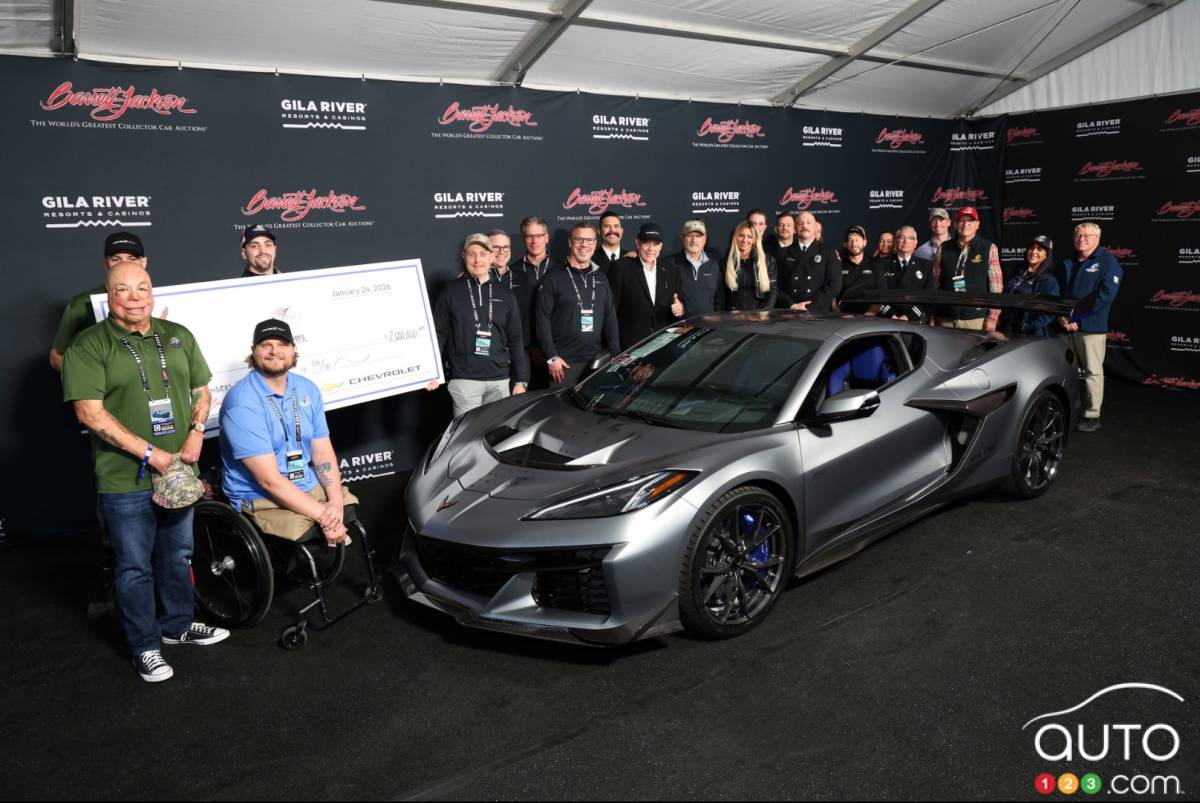 First Corvette ZR1X Sells for $3.57 Million CAD