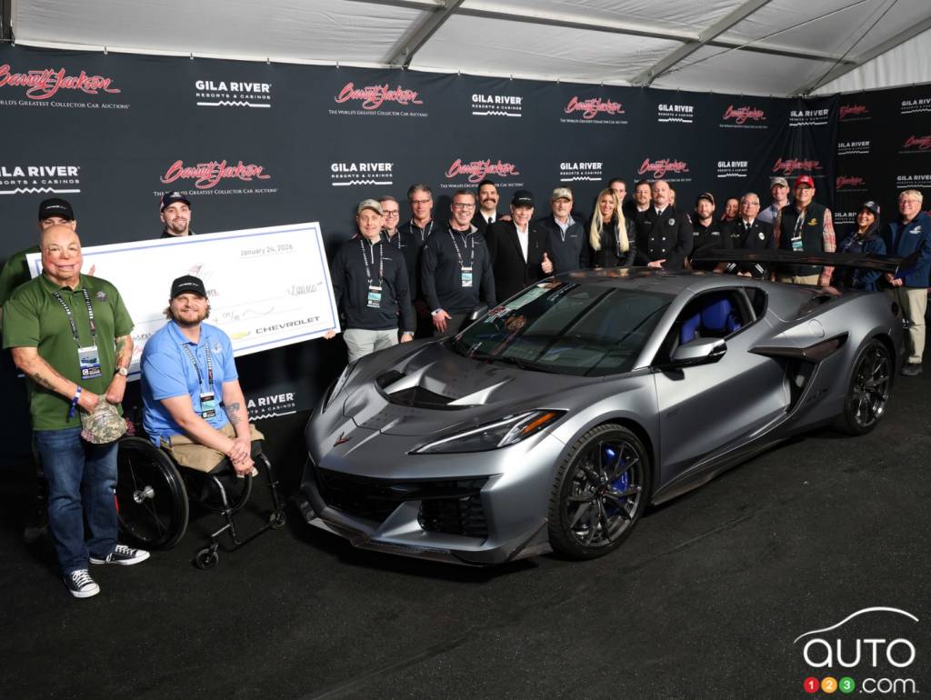 La première Chevrolet Corvette ZR1X de production