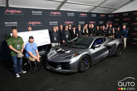 La première Corvette ZR1X vendue 3,57 millions de dollars canadiens