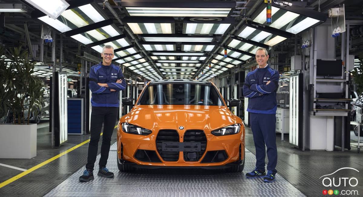 BMW M produit son un millionième véhicule et montre un peu de la M3 électrique