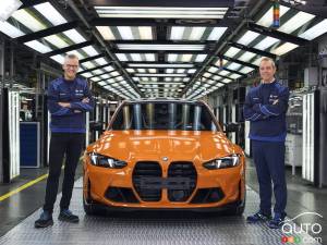 BMW M produit son un millionième véhicule et montre un peu de la M3 électrique