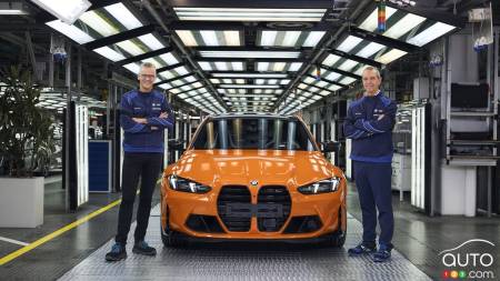 BMW M produit son un millionième véhicule et montre un peu de la M3 électrique
