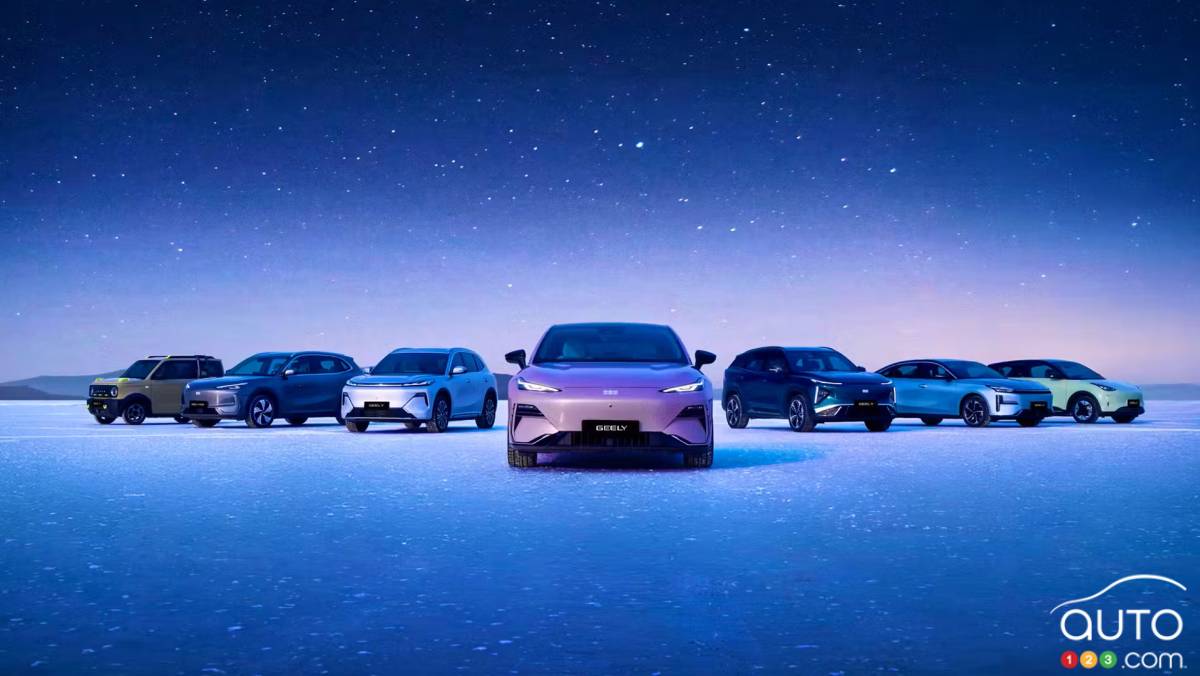 Le constructeur chinois Geely débarquera au Canada en 2027
