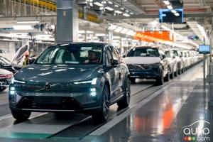 Le lancement du Volvo EX60 freiné en Amérique du Nord, par manque de production