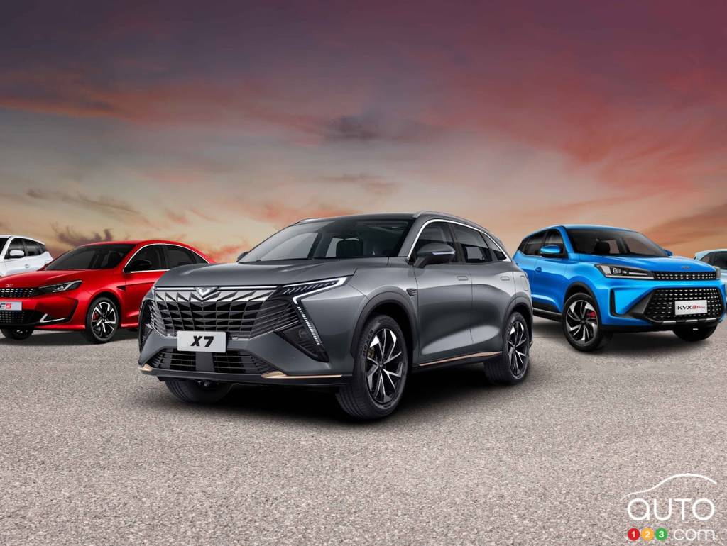 Des modèles du fabricant chinois Kaiyi