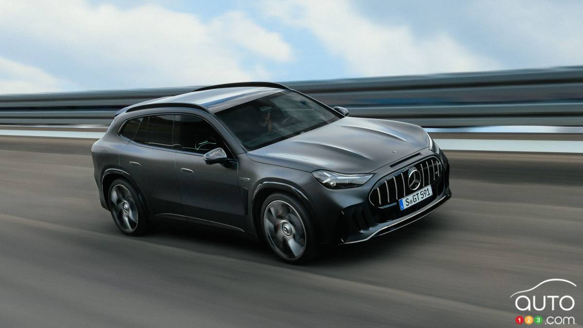 Mercedes-AMG GT SUV 2028 : un VUS électrique de 1150 chevaux