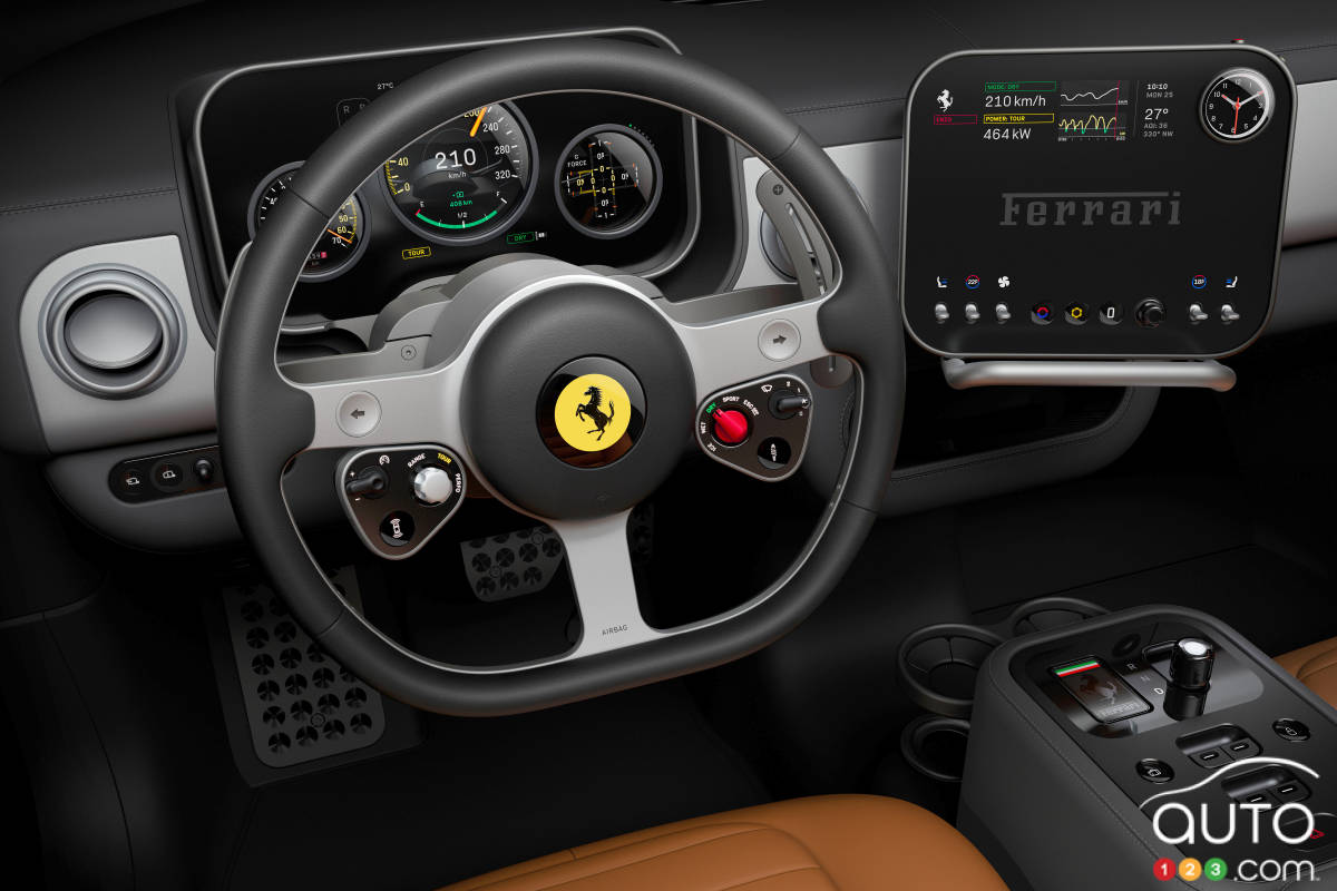 Ferrari Luce EV: An Innovative Interior