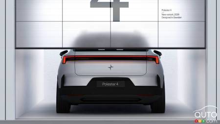 Polestar annonce une nouvelle variante du Polestar 4 … avec une lunette arrière