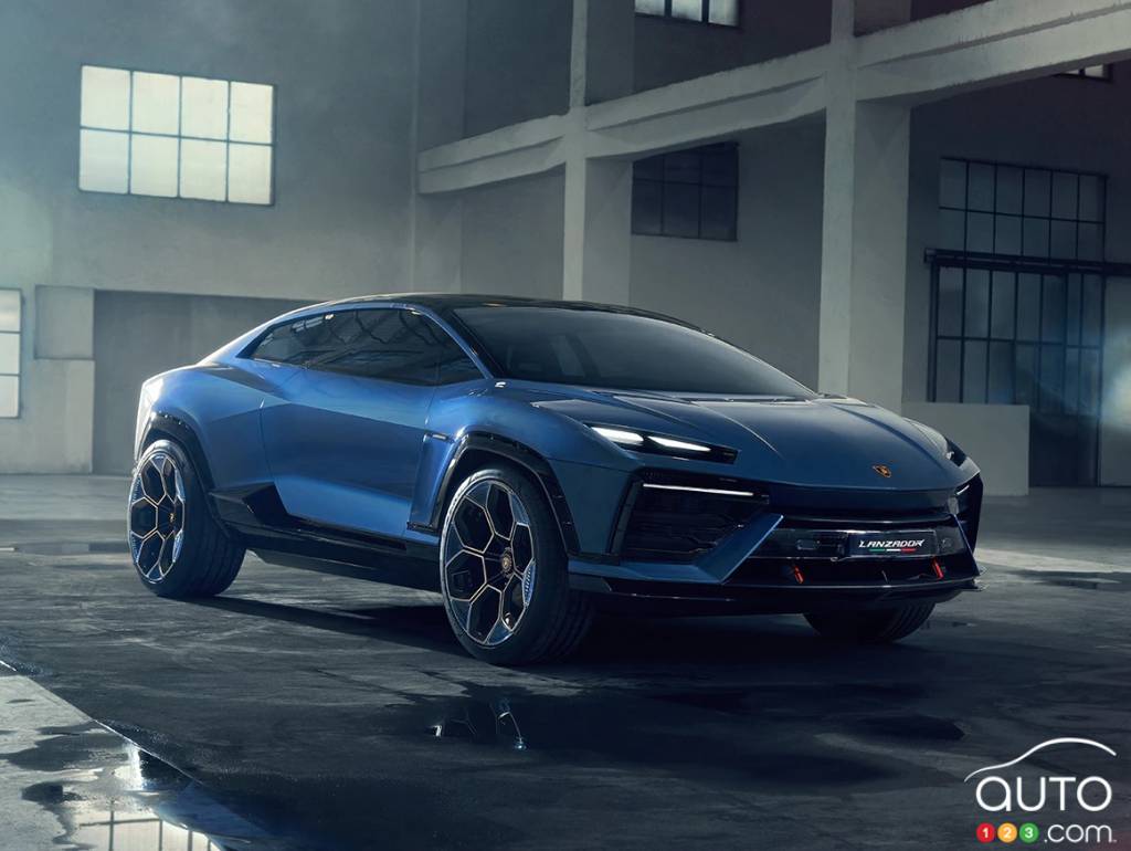 Le concept électrique Lanzador de Lamborghini