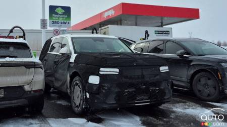 Future Genesis GV90 Spotted in On-Road Testing in Quebec?