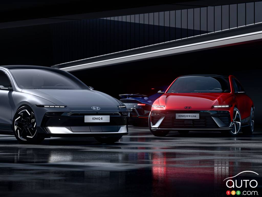 Les Hyundai Ioniq 6 et Ioniq 6 N Line 2026