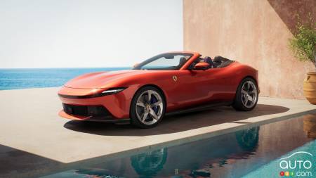 Ferrari dévoile l’Amalfi Spider 2027