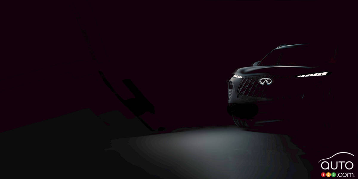 Infiniti partage une image du QX65 2027 avant son dévoilement le 26 mars