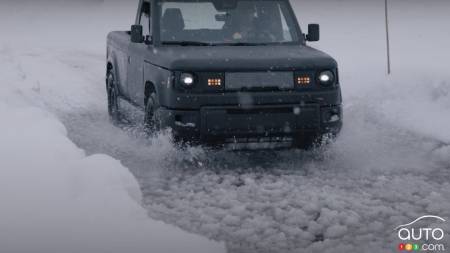 Slate Tested Its Electric Pickup Truck This Winter