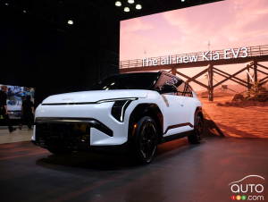 New York 2026 : le Kia EV3 2027 fait ses débuts en Amérique du Nord