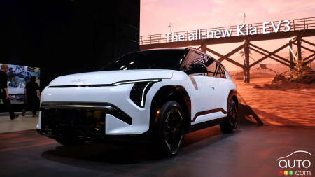 New York 2026 : le Kia EV3 2027 fait ses débuts en Amérique du Nord