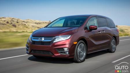 Honda rappelle 440 000 Odyssey en raison de coussins gonflables au déclenchement intempestif