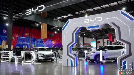 BYD gagne déjà en notoriété au Canada