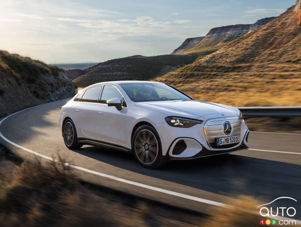 La nouvelle Mercedes-Benz Classe C électrique