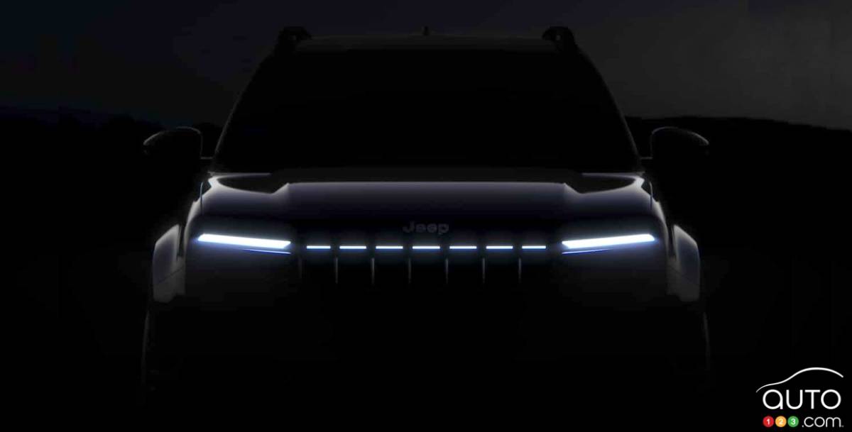 Jeep fait évoluer son emblématique calandre à sept fentes