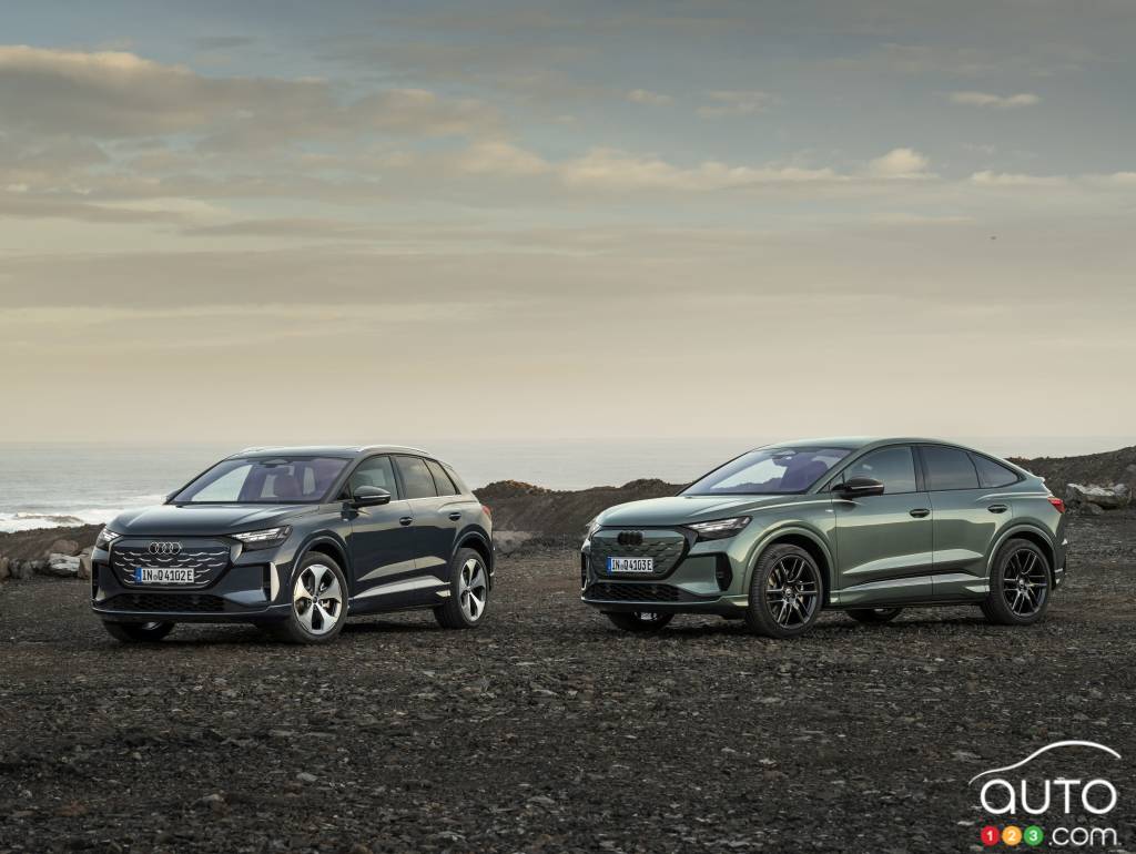Les Audi Q4 e-tron et Q4 e-tron Sportback 2027