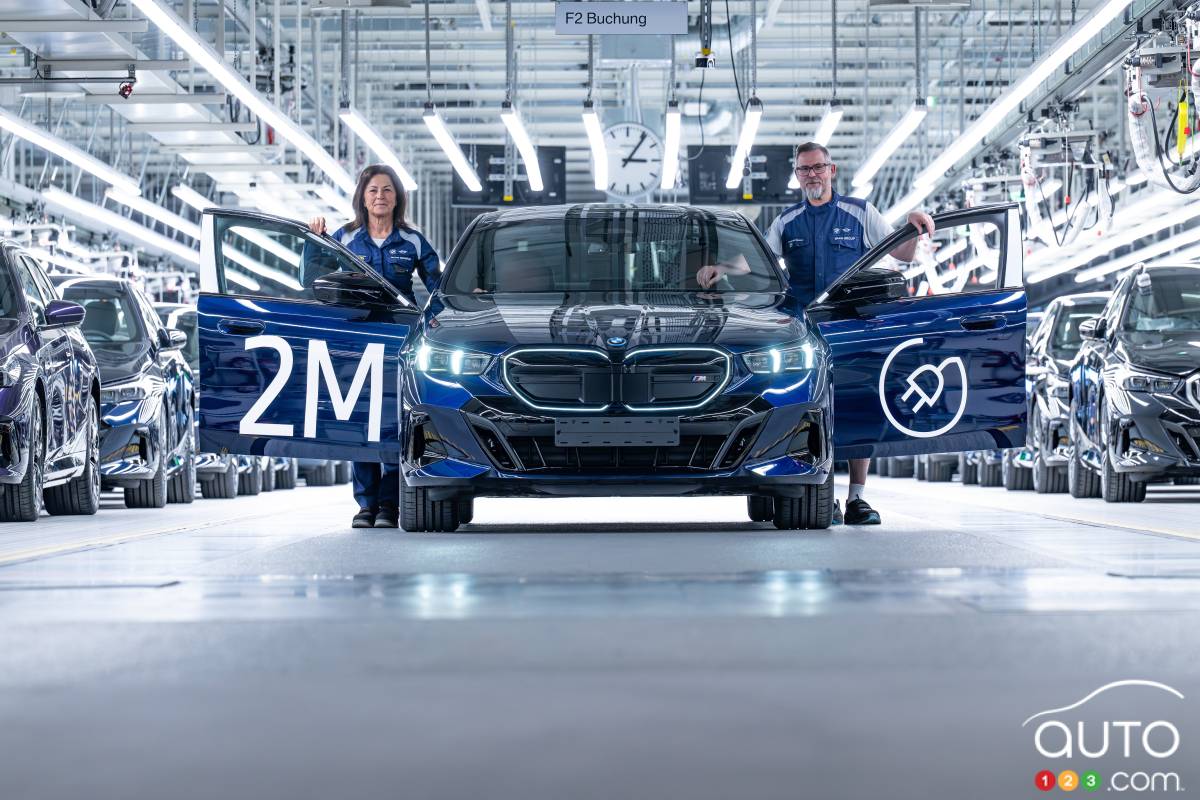 BMW Group Hits Milestone with Two Million Electric Vehicles Produced