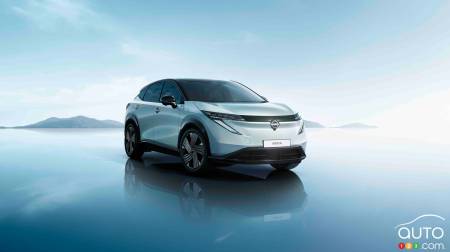 Le Nissan Ariya redessiné est présenté pour l'Europe