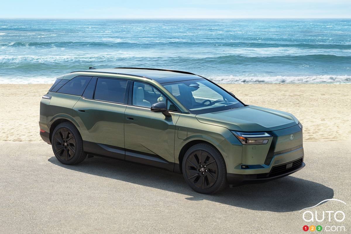 2027 Lexus TZ Debuts as Luxury Brand’s First Three-Row Electric SUV