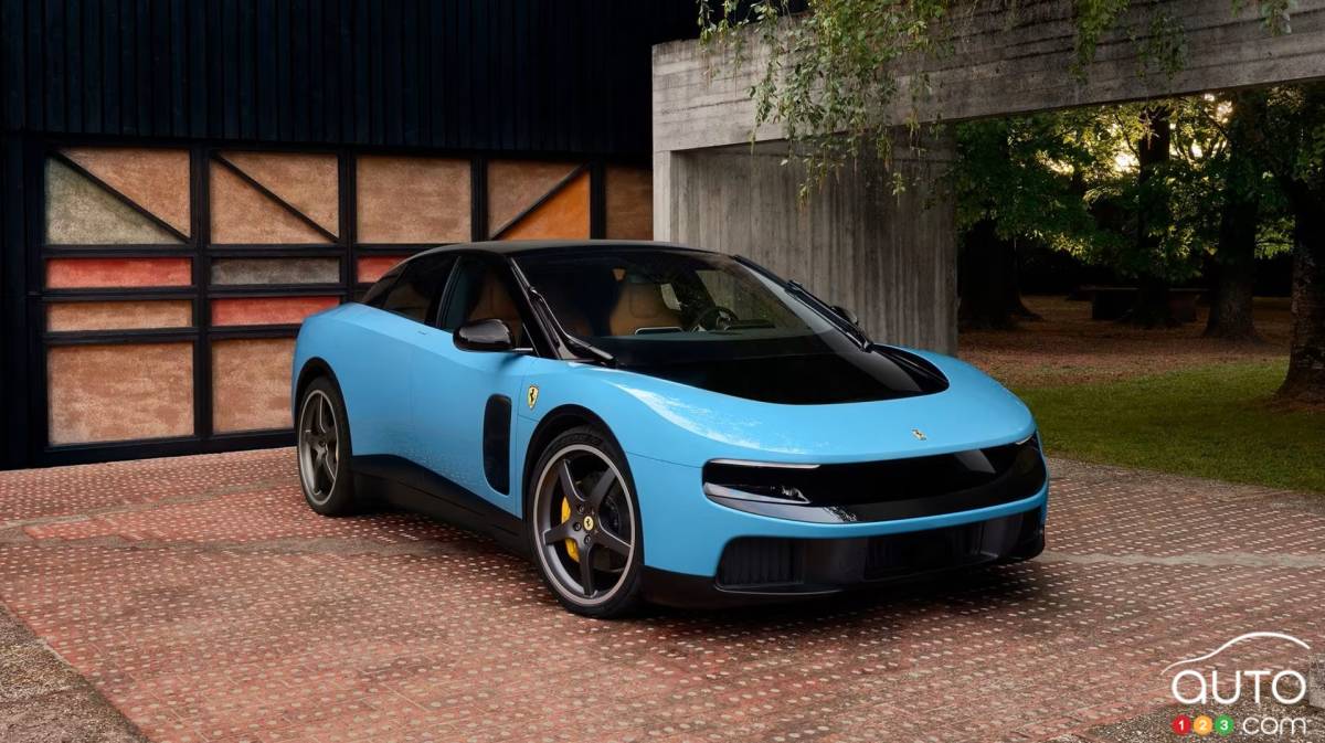 La Ferrari Luce fait une entrée spectaculaire