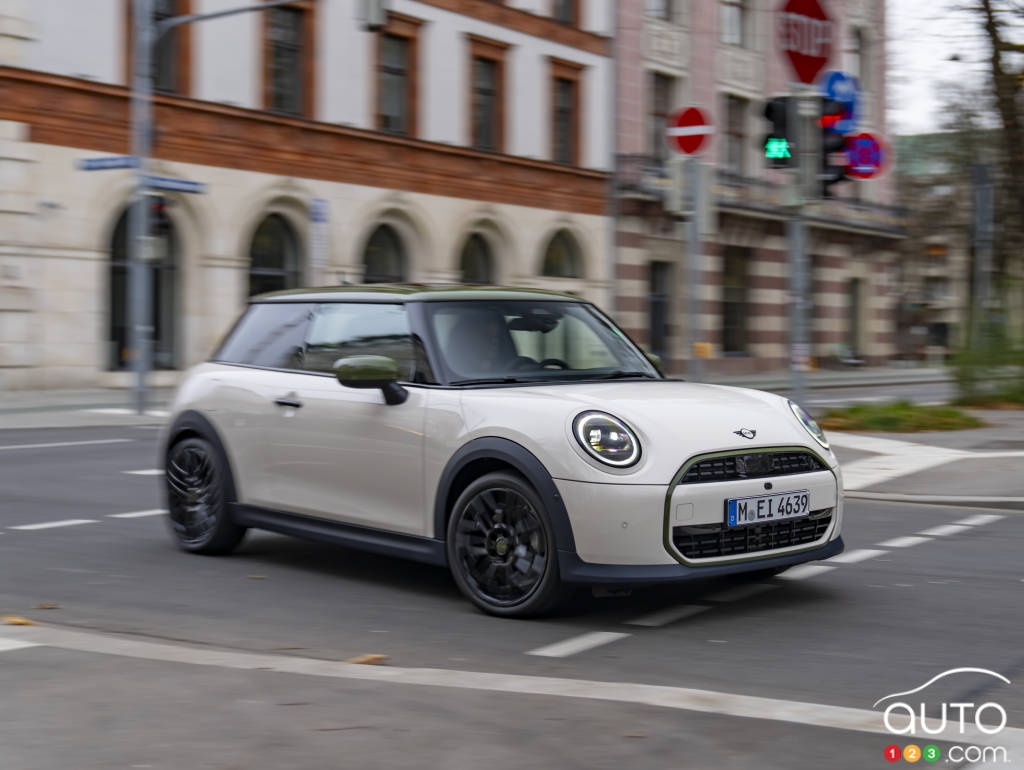 La Mini Cooper Paul Smith à 3 portes