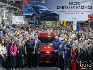 Production of Refreshed 2027 Chrysler Pacifica Officially Underway at Windsor Plant