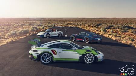Trois 911 uniques aux couleurs Histoire de jouets