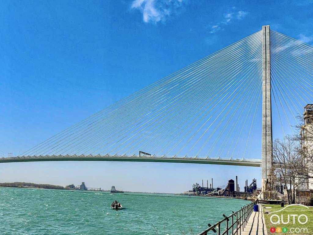 The Gordie Howe bridge, set to open... at some point