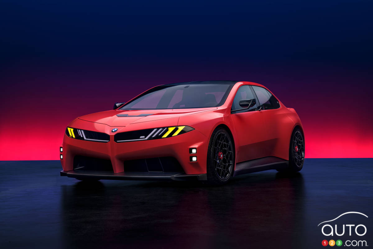 Le BMW M Concept Neue Klasse dévoilé au Mans