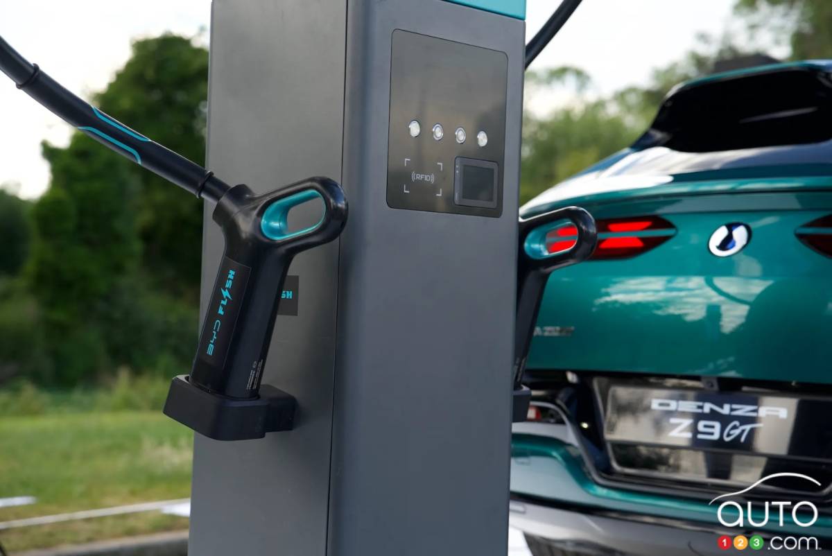 BYD veut établir son réseau de recharge ultra-rapide au Canada
